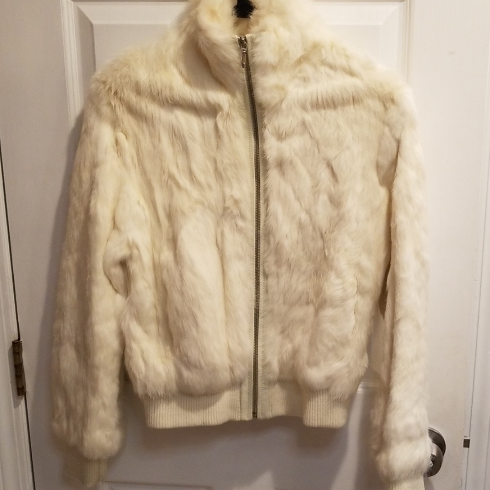Wilson leather bomber jacket